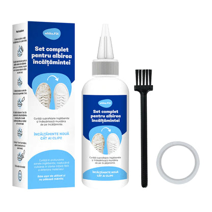Kit de limpieza de calzado blanco