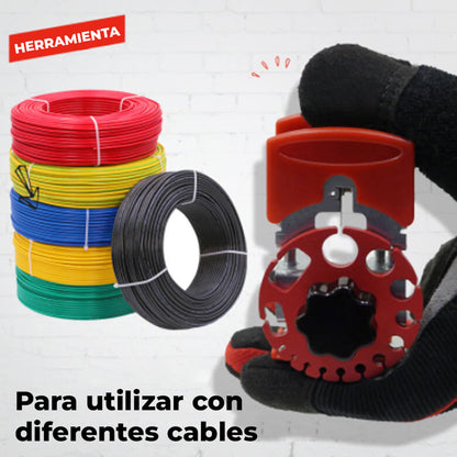EZStrip™ - Pelador de cables portatil