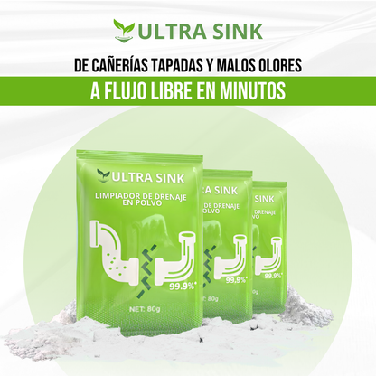 Ultra Sink™ - espuma poderosa, drenajes libres para siempre.
