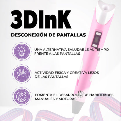 3DInk™ - Lápiz 3D