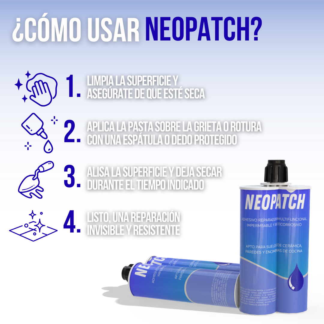 NeoPatch™ - Repara, renueva y protege: superficies perfectas al instante