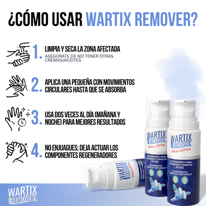 WARTIX REMOVER™ - Elimina verrugas y lunares con suavidad y rapidez