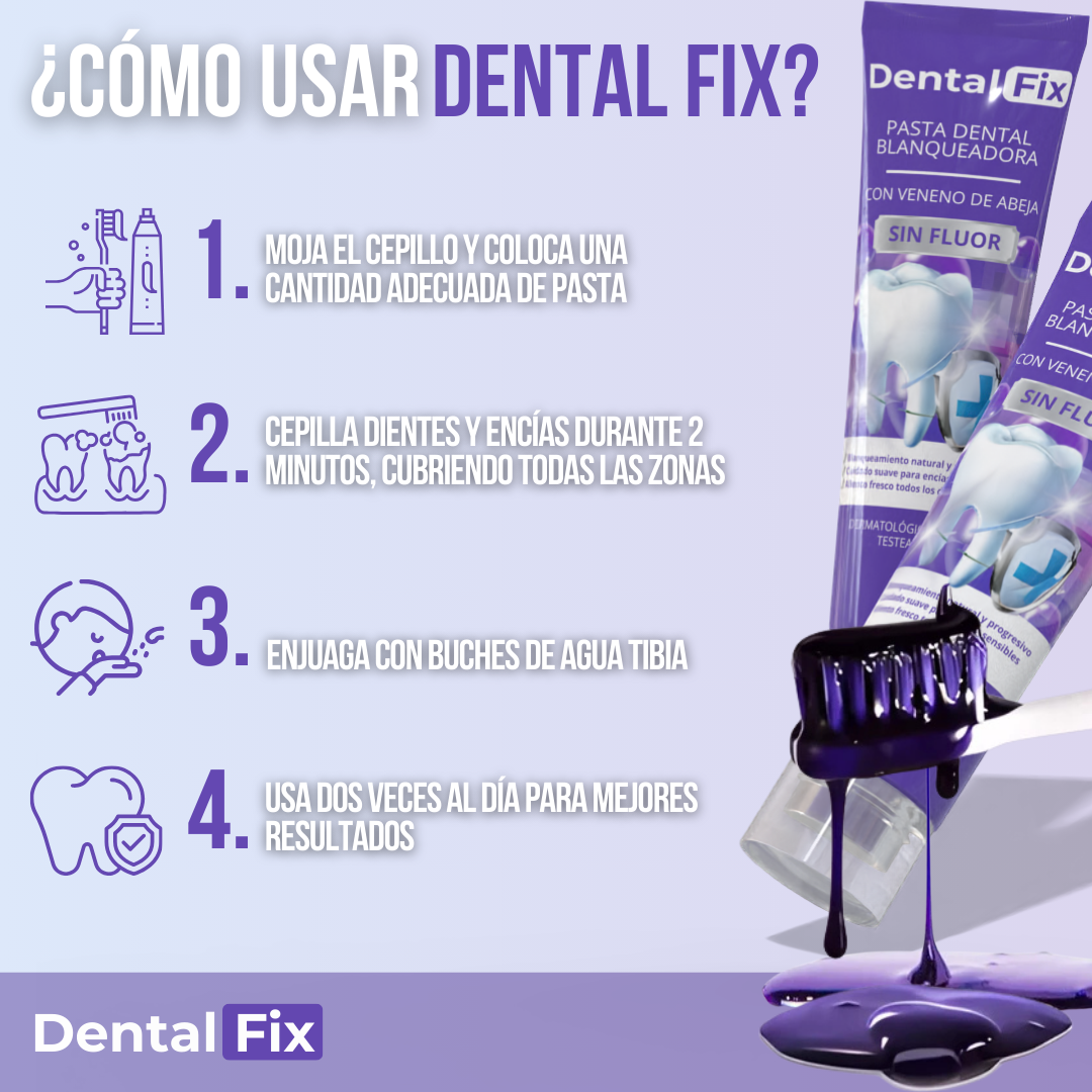 Dental Fix™ - Una sonrisa más blanca, cuidada de forma natural