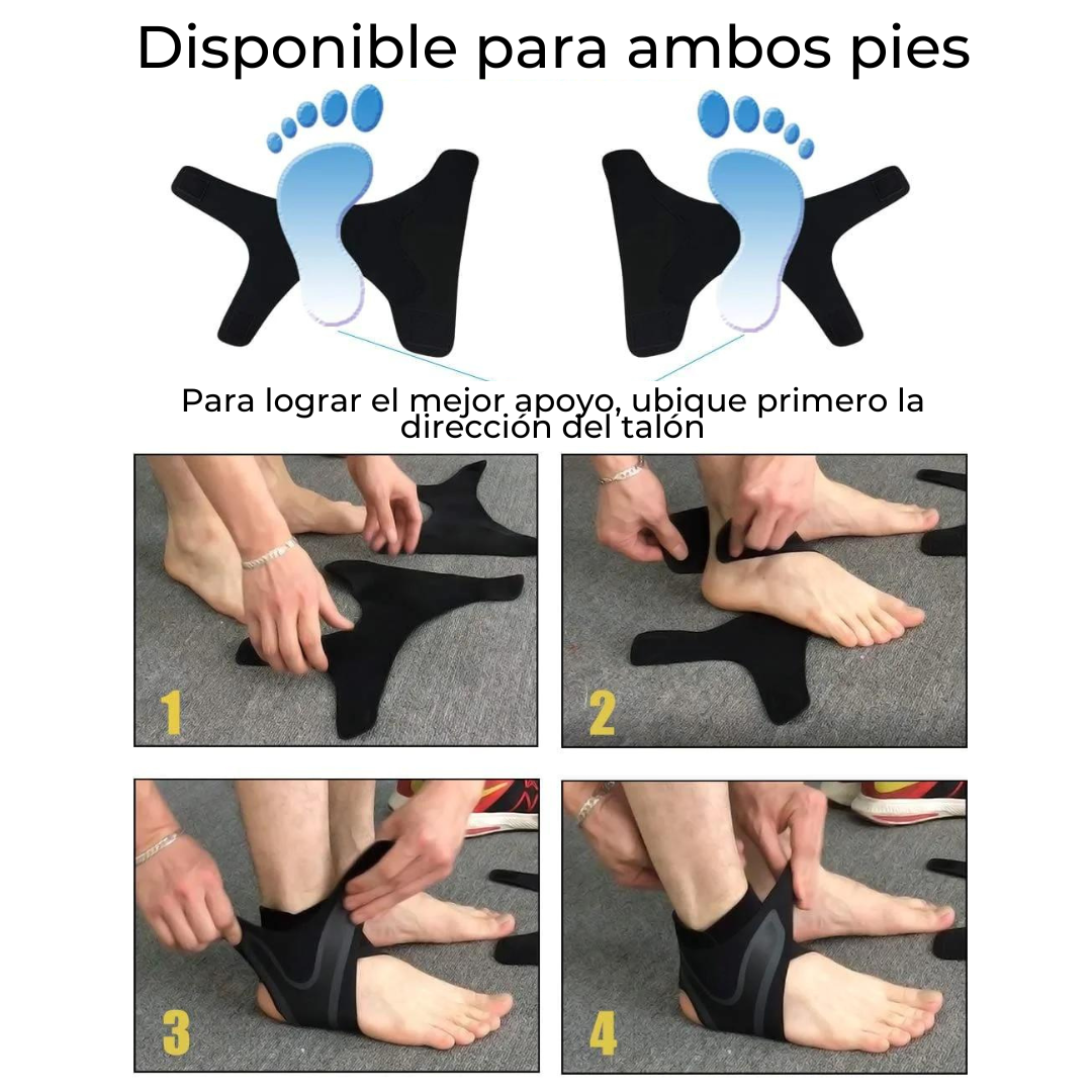 Tobillera elástica transpirable y estabilizadora