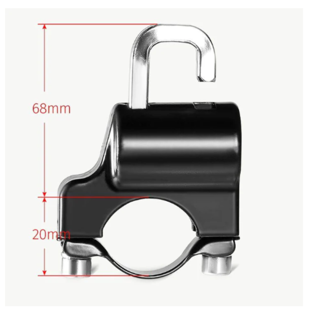 SafeLock™ - Candado multifuncional para casco de motocicleta