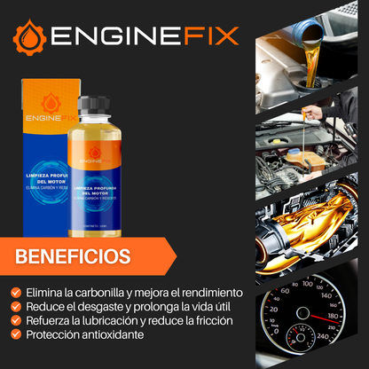 ENGINEFIX™ - Agente reparador para eliminar el carbón del motor