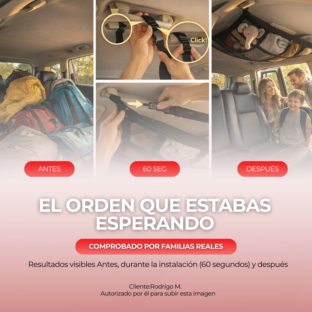 SpaceMax™ | organizador de autos