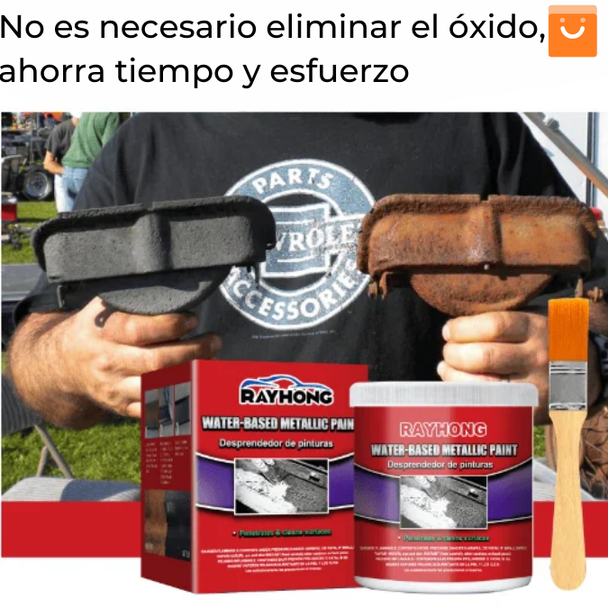 RayHong™- Removedor de Oxido en Superficies Metálicas y de Acero