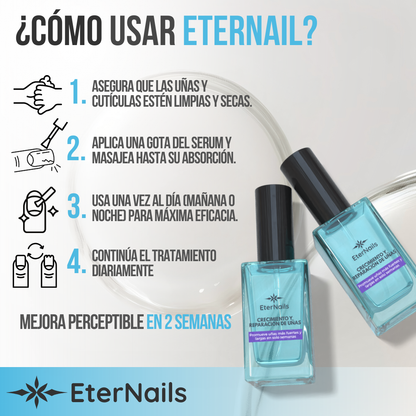 ETERNAIL™ - Uñas más fuertes, sanas y largas desde la primera aplicación