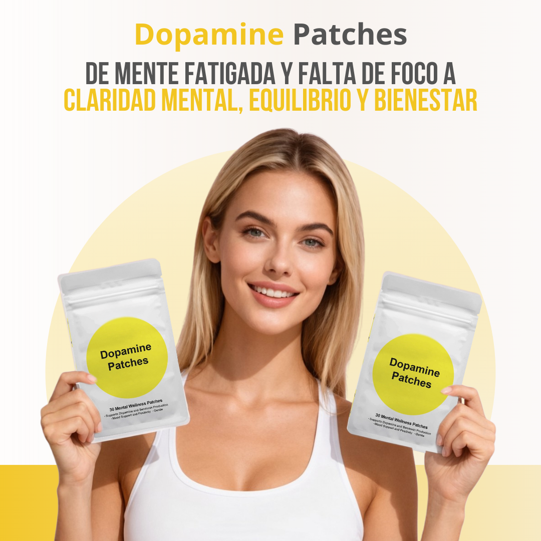 Dopamine Patches™ – Bienestar mental, todos los días, sin complicaciones