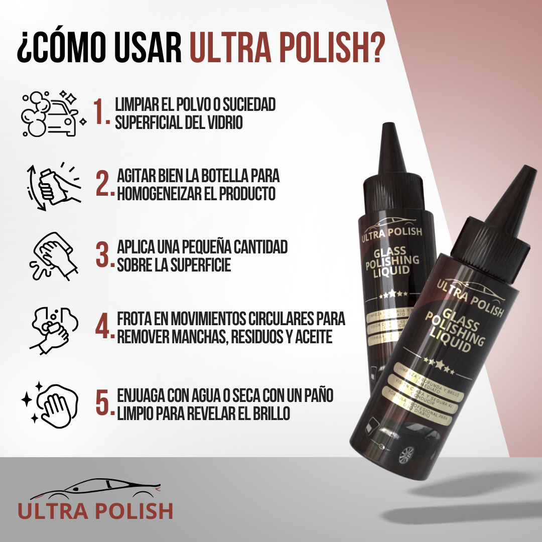 ULTRA POLISH™ - Claridad total en minutos, seguridad para cada viaje