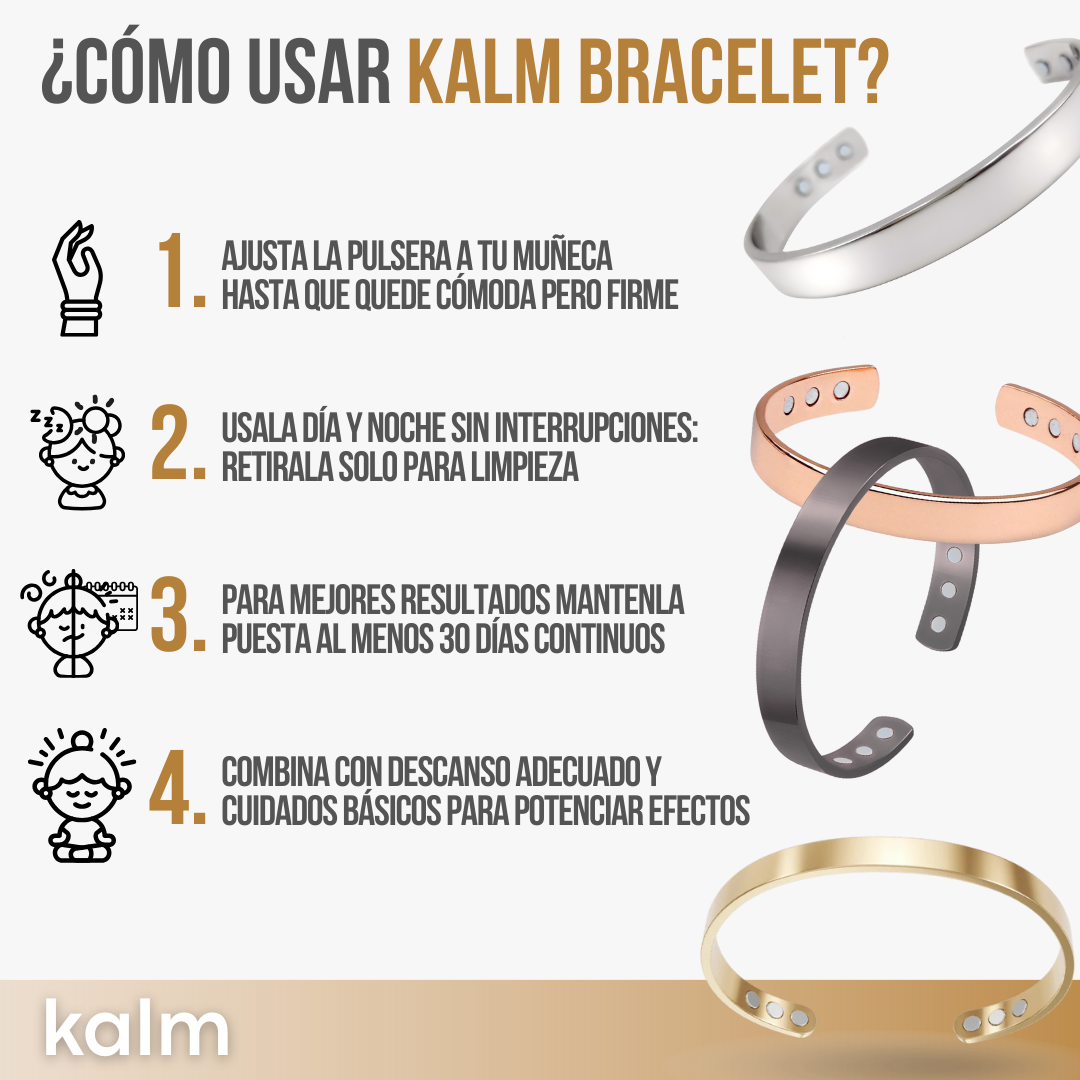 Kalm Bracelet™ - Tu equilibrio hormonal, de vuelta en tus manos