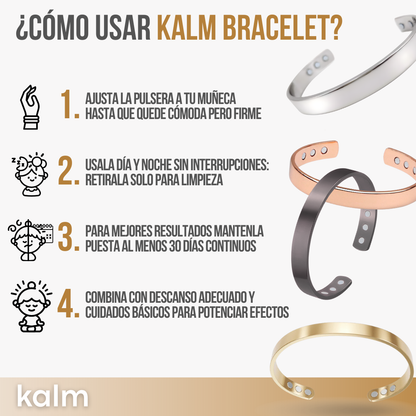 Kalm Bracelet™ - Tu equilibrio hormonal, de vuelta en tus manos