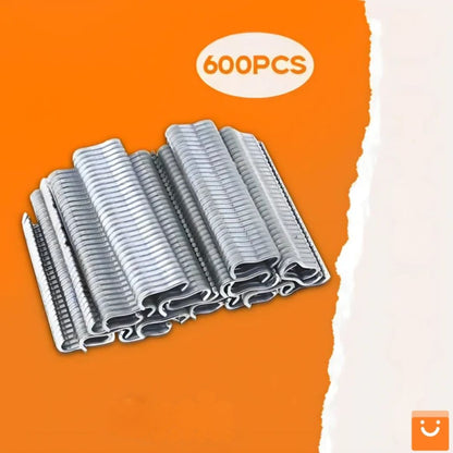 POWERGRIP™ -  KIT DE ALICATE ENGRAPADOR DE CERCAS + 600 GRAPAS DE REGALO