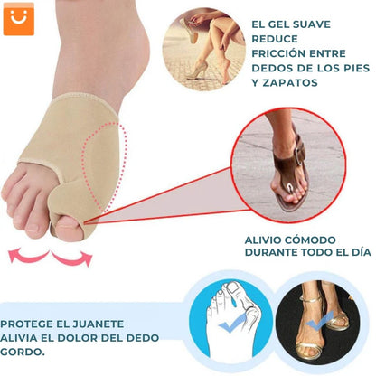 TOESFLEX™ - CORRECTOR ORTOPEDICO - 1 PAR