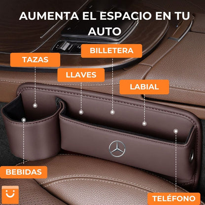 CARPOCKET™ - BOLSO DE CUERO ORGANIZADOR DE AUTOMÓVIL