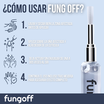 Fung Off™ – Precisión directa para uñas más sanas