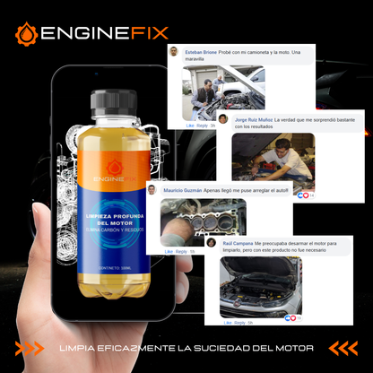 ENGINEFIX™ - Agente reparador para eliminar el carbón del motor