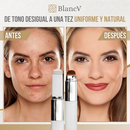 BlancV™  - Cobertura perfecta, piel cuidada, maquillaje inteligente