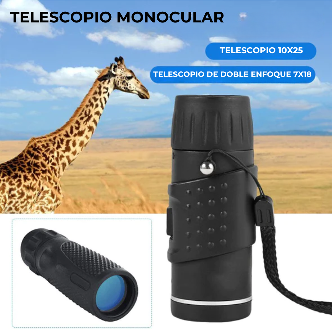 Telescopio portátil de bolsillo