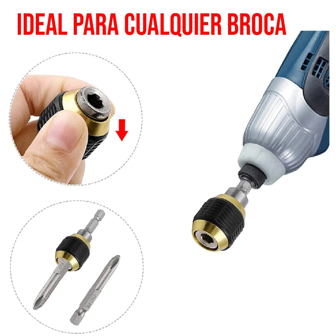 TurboTwist™ - Adaptador universal para cambio de brocas