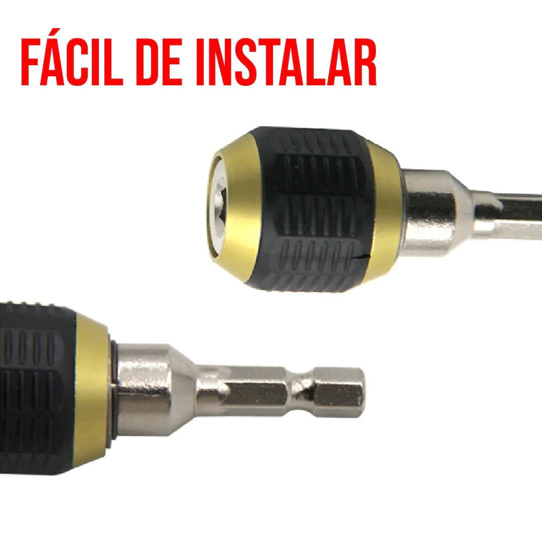 TurboTwist™ - Adaptador universal para cambio de brocas