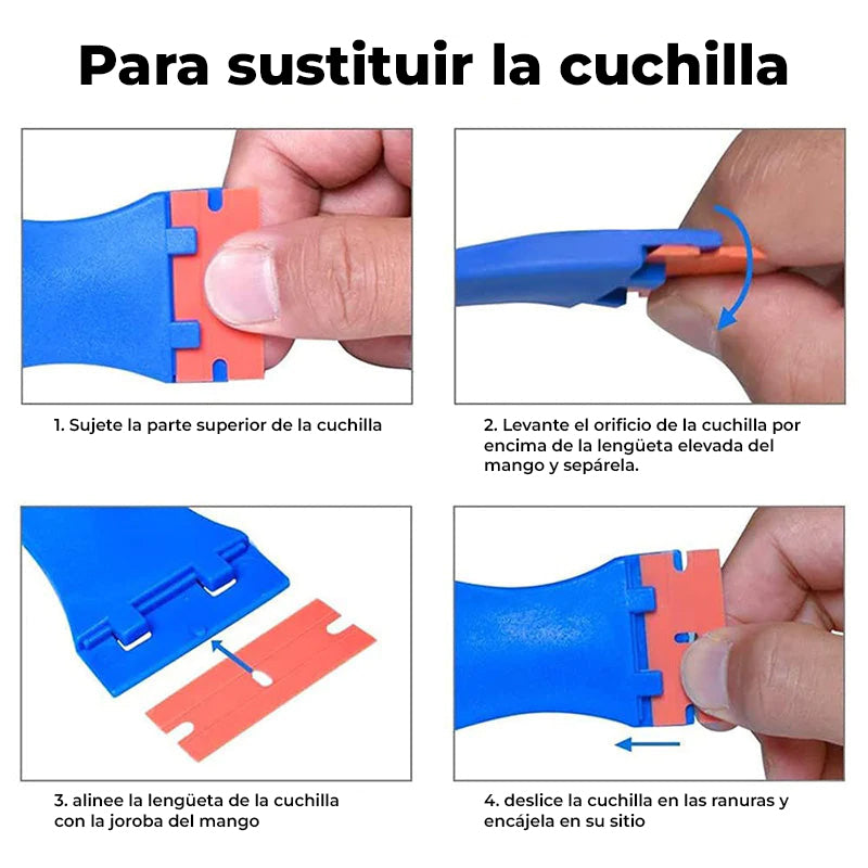 BondBreaker™ - Cuchara multifunción para retirar adhesivos