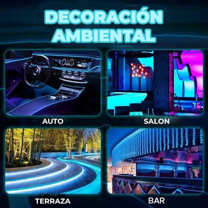 NeonDrive™ - Luz atmosférica LED para automóviles