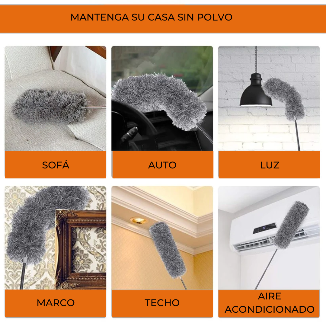 Plumax™  - Plumero de Limpieza para Alturas (se alarga hasta 2.5 Metros)