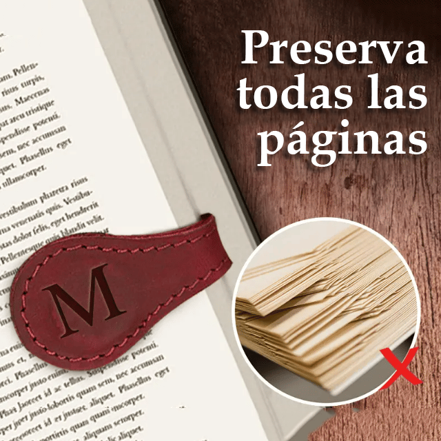 SignatureLeather™ - Marcador de cuero