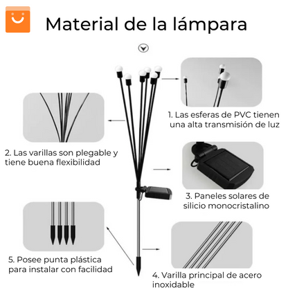 GardenGLow™- Luces decorativas solares de exterior