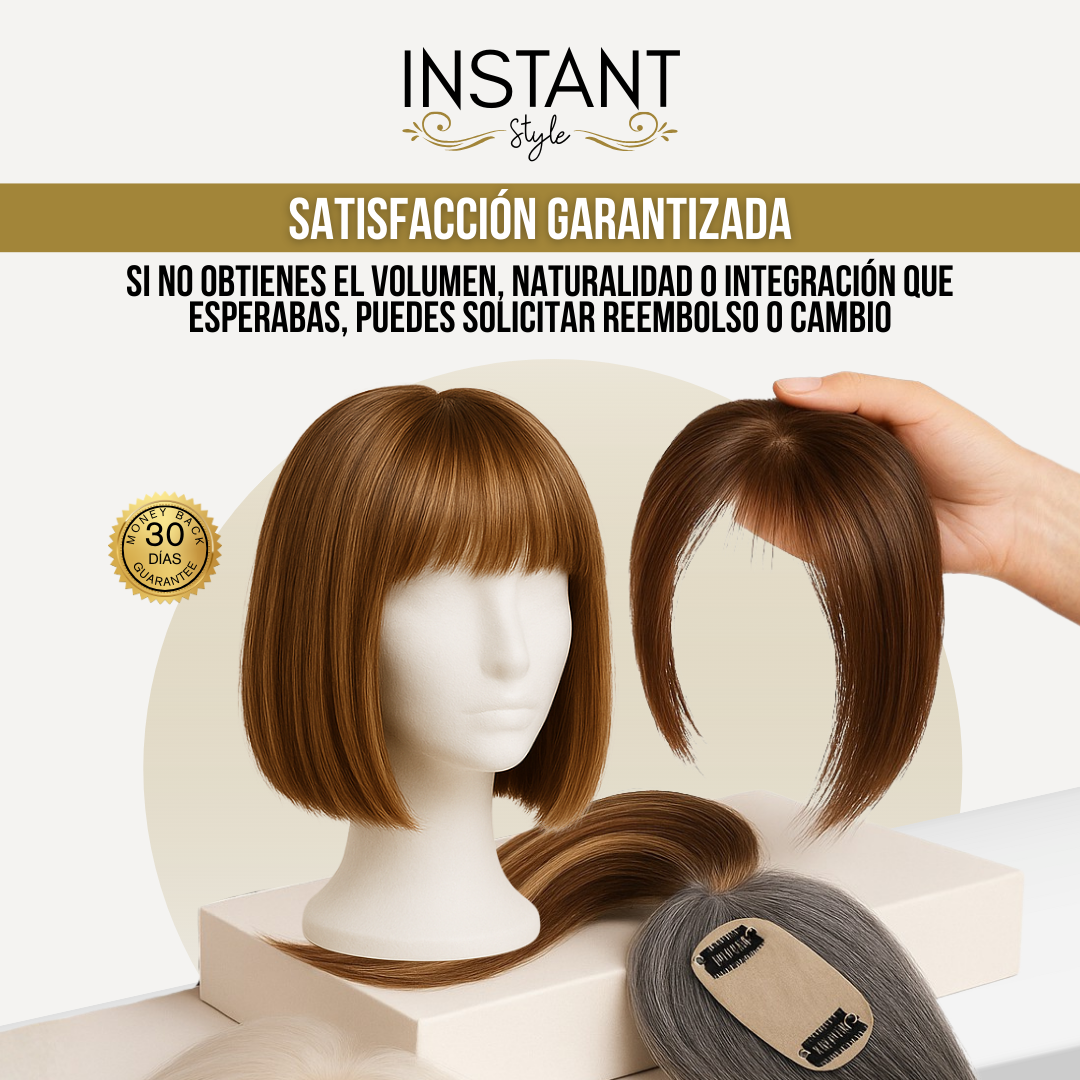 Instant Style™ - volumen, flequillo y confianza en segundos.