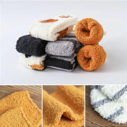 PlushPaws™ - Calcetines termicos de gatitos