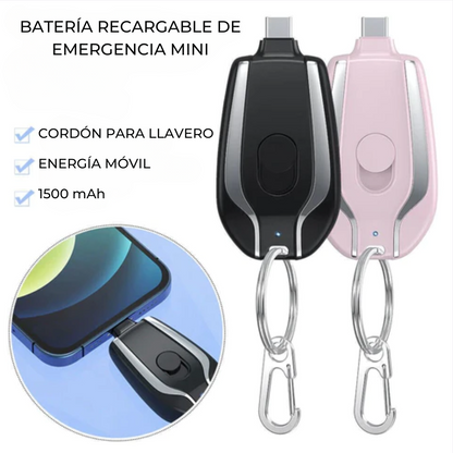 Linkenergen™ - Cargador Portátil en Forma de Llavero (1500 mAh)