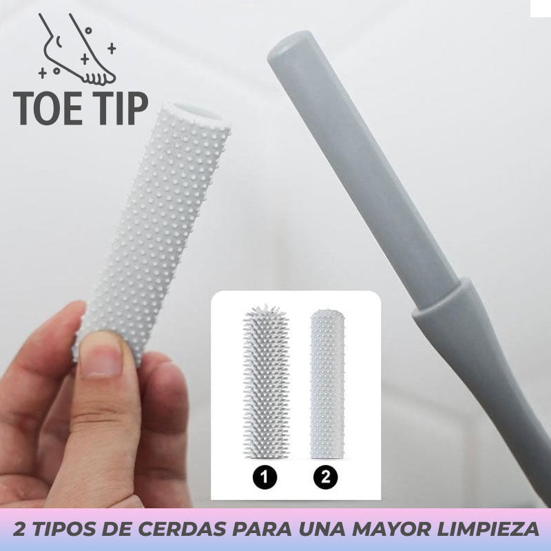 ToeTip™ - Cepillo para facilitar limpieza de pies