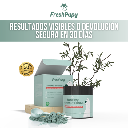 FreshPupy™ - Sonrisa saludable para tu mascota, de manera natural