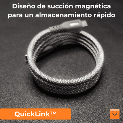 QuickLink™ - Cable retráctil de carga rápida de 100W
