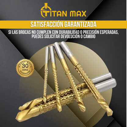 Titan Max™ - precisión y resistencia en cada perforación