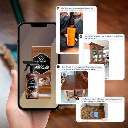 Woodest™ - pulidor de suelos y madera de primera calidad