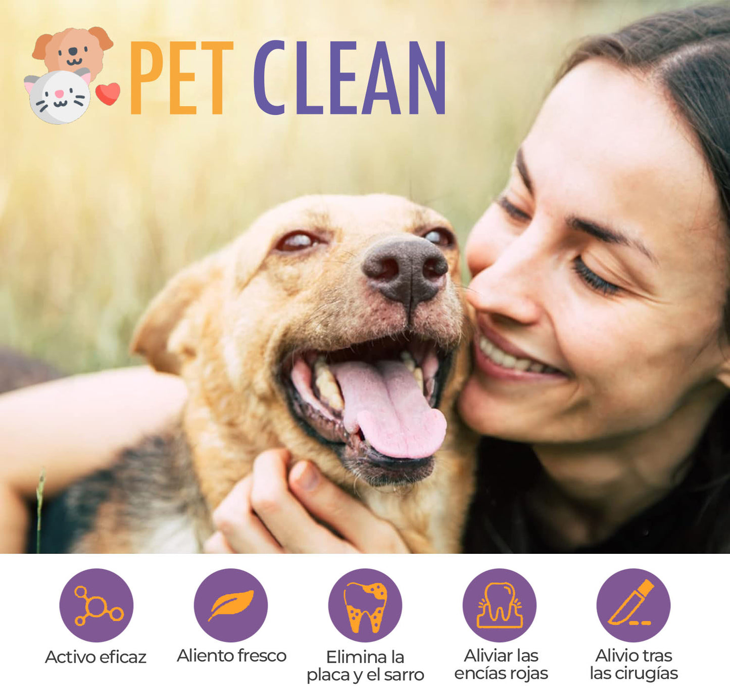 PetClean™ - Salud bucal para perros y gatos