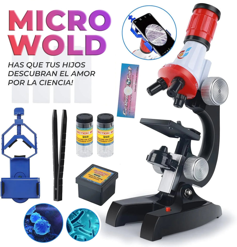 MicroWorld™ - Microscopio para niños