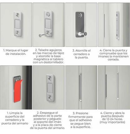 MagneClip™ - Imanes invisibles para puertas
