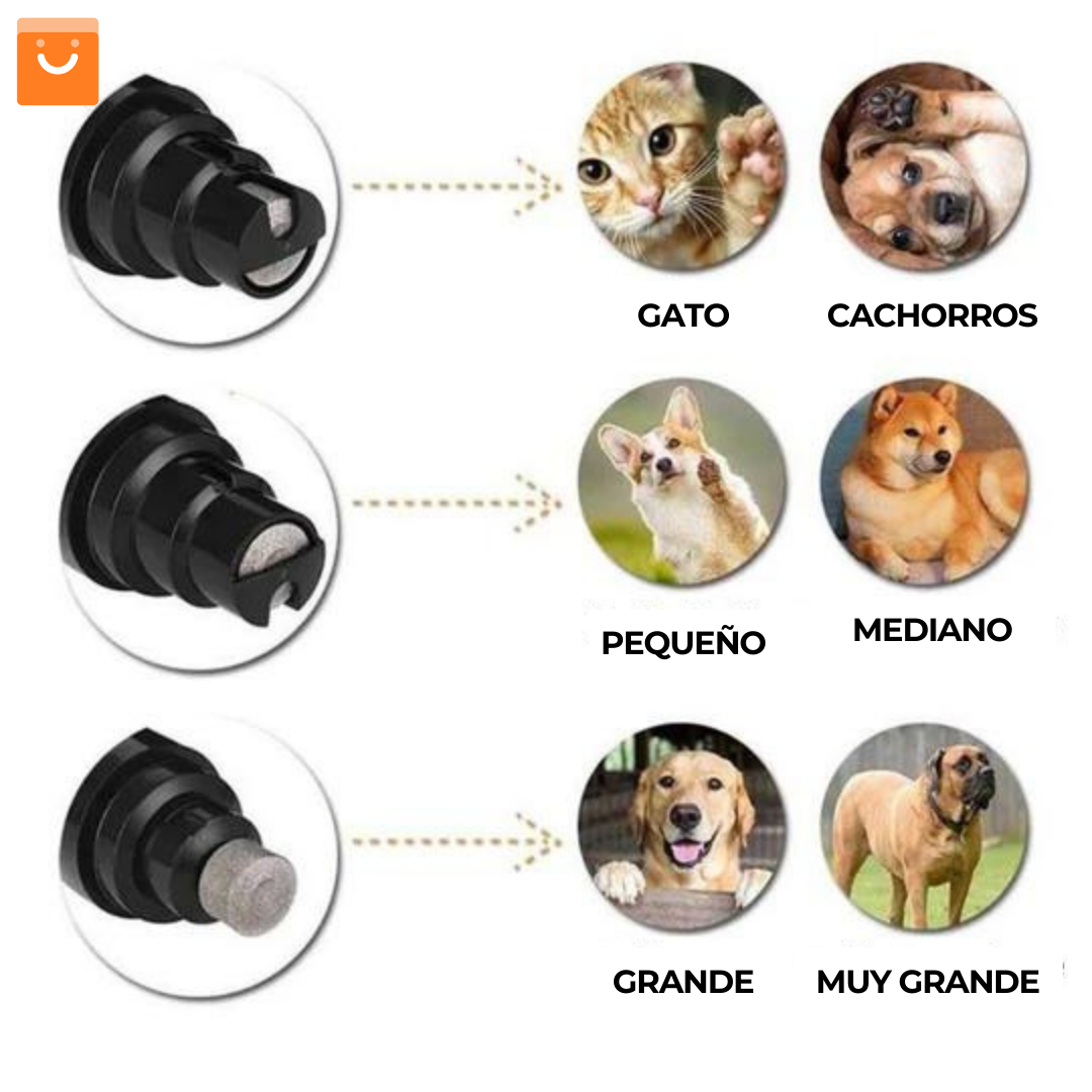 ClawCare PawFile™ - Lima eléctrica para mascotas