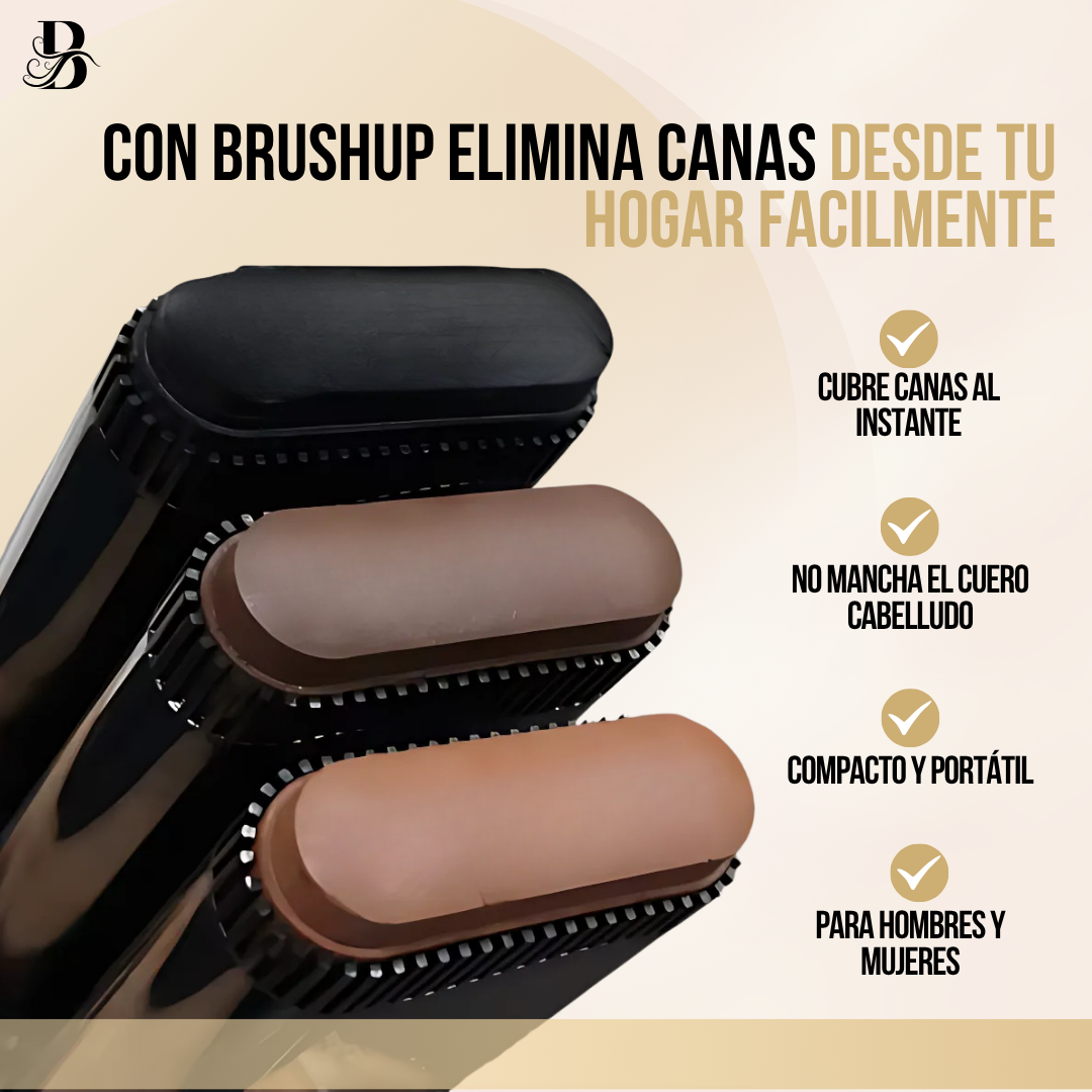BrushUP™ - Color natural y cobertura perfecta