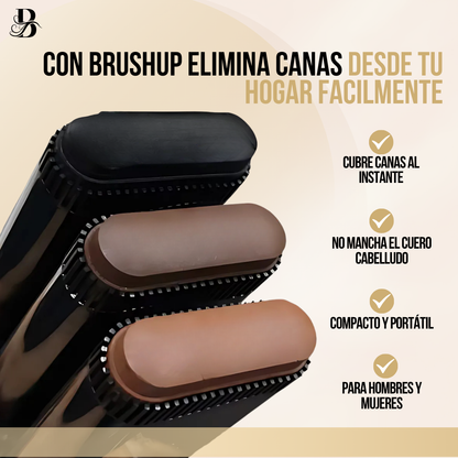 BrushUP™ - Color natural y cobertura perfecta