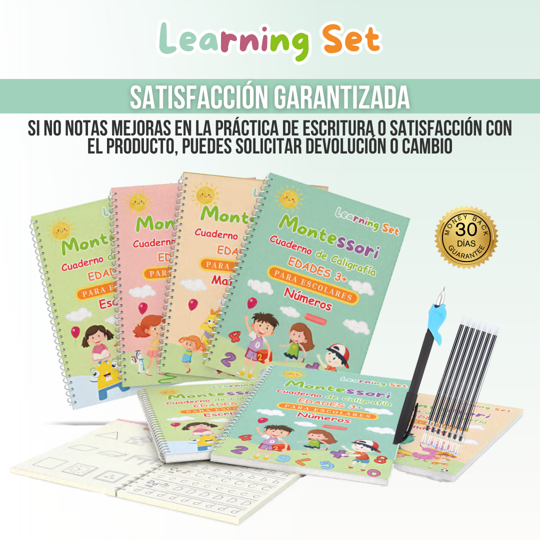 Learning Set™ — Aprender a escribir sin errores, sin presión y con confianza