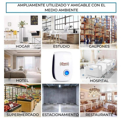 PestRejec™ - Ahuyentador ultrasónico de plagas