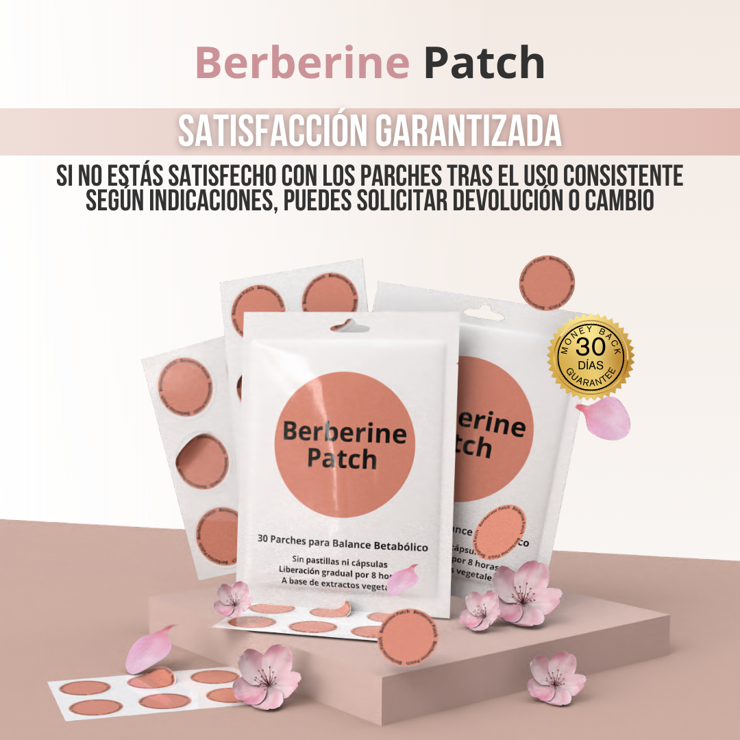Berberine Patch™ – Control diario, sin pastillas y sin complicaciones.