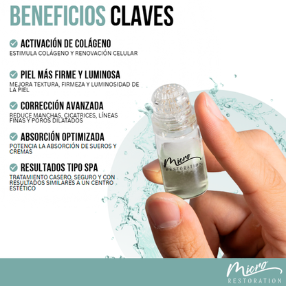 Micro Restoration™ - Belleza de nivel profesional, sin salir de casa