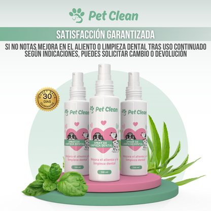 Pet Clean™ — Aliento fresco y dientes sanos, sin peleas ni cepillos